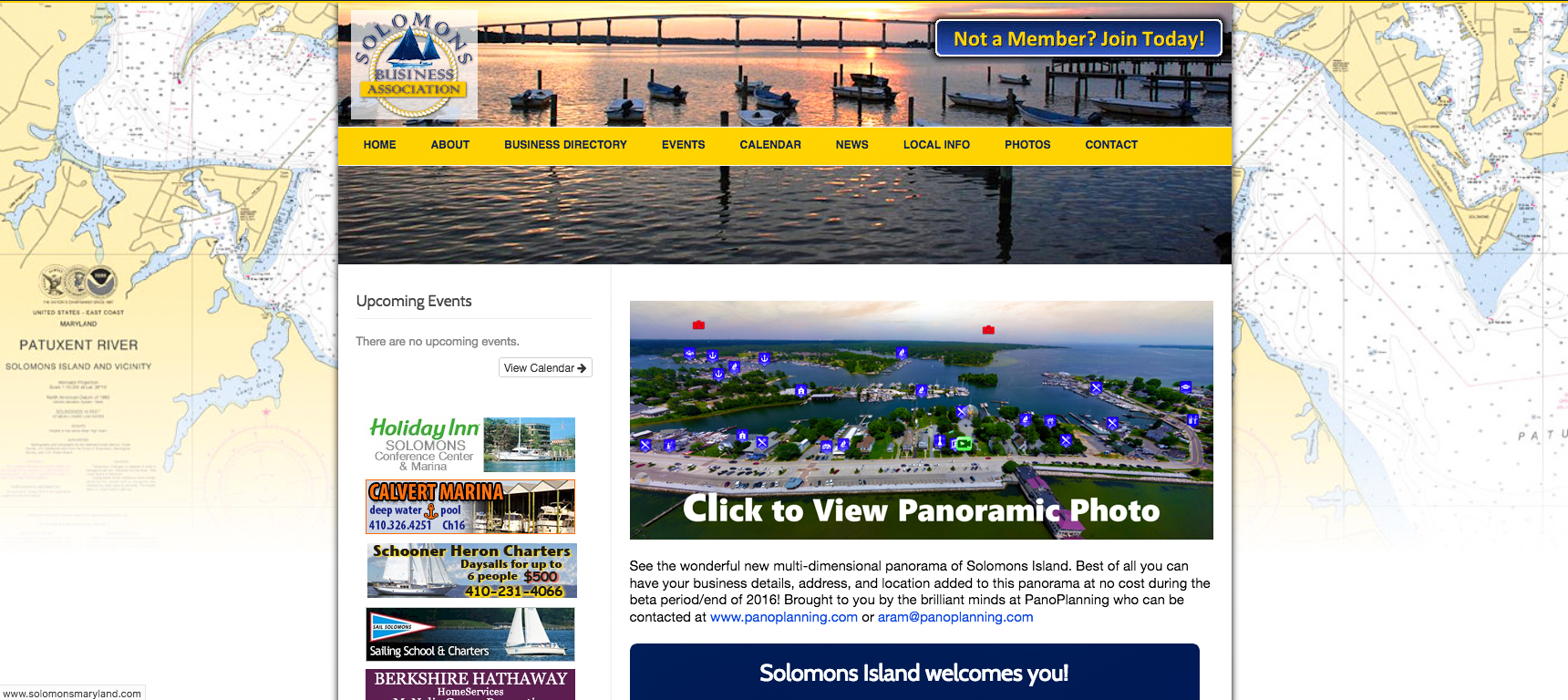 Solomons Business Association Website