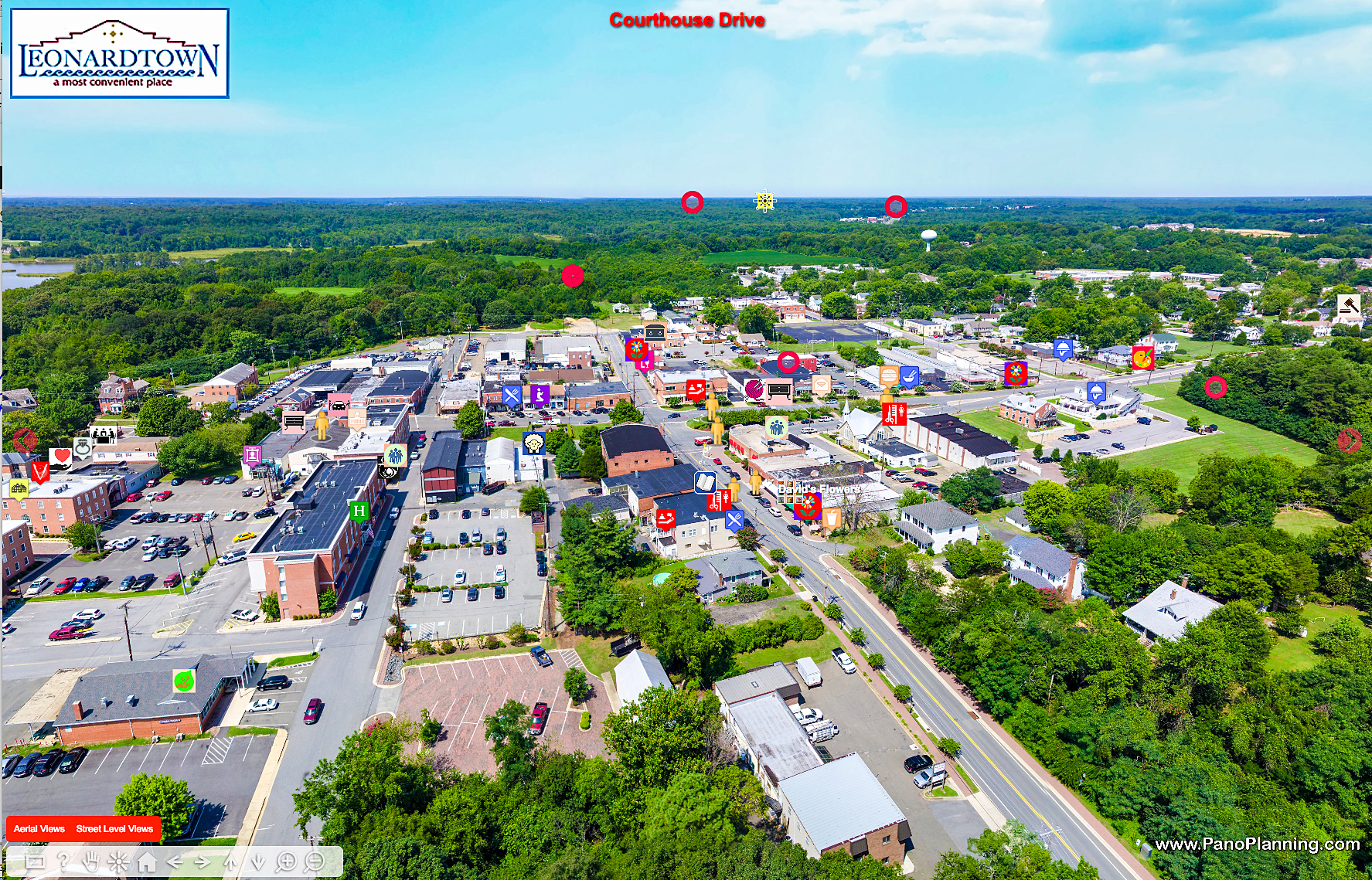 PanoPlanning's Virtual Discovery Tour of Leonardtown, MD.